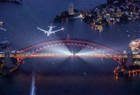 Qantas Celebrates 100th Birthday With A Special Flight Over Sydney Harbour