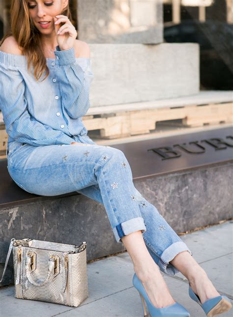 Spring Denim Trend To Try Embellished Jeans Sydne Style