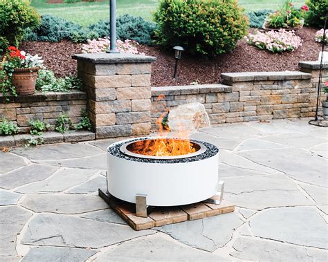 Breeo Luxeve Fire Pit White River Green Acres Outdoor Living