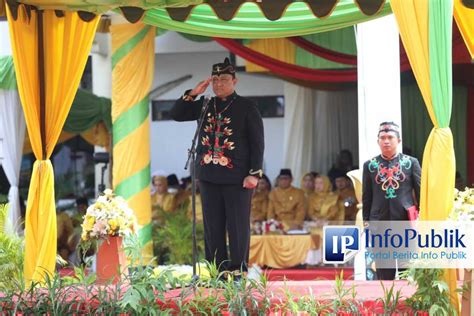 InfoPublik Wagub Kalteng Pimpin Upacara Peringatan Hari Jadi Ke 64