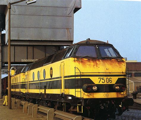 NMBS 7506 Antwerpen NMBS Cargo Machine At Antwerp Harbour Arthur