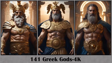 ArtStation - 141 Greek Gods - Character Reference - 4K | Artworks