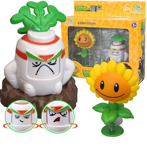 Набор фигурок Plants vs Zombies set K Растения против зомби Set 4