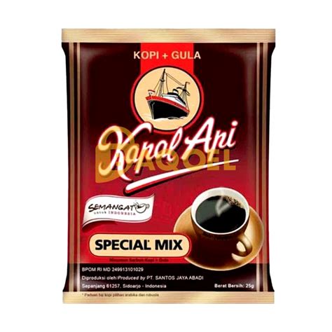 Jual Kapal Api Kopi Special Mix 10 Sachet 25G Shopee Indonesia