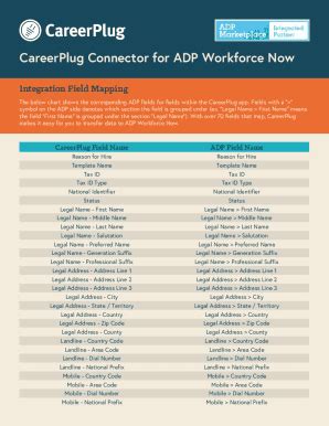 Fillable Online D Bql L Ytoxn Cloudfront Careerplug Connector For Adp