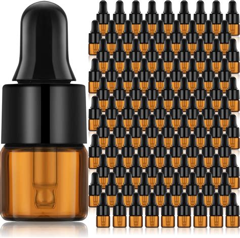 Amazon Nuogo Pcs Amber Glass Mini Dropper Bottles Essential