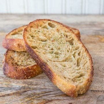 Homemade Garlic Bread Recipe Using Sourdough The Kitchen Magpie