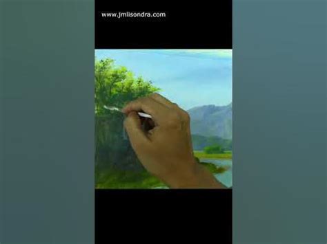 Philippine Landscape Painting / JMLisondra #shorts - YouTube