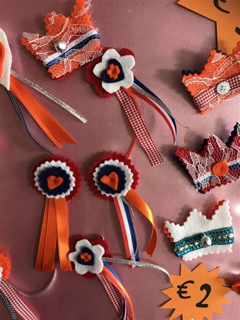 Pin van Stéphanie Dobrota op kings day Knutselen voor volwassenen