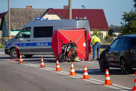 Tragiczny wypadek na drodze krajowej nr 6 w Mianowicach Nie żyje