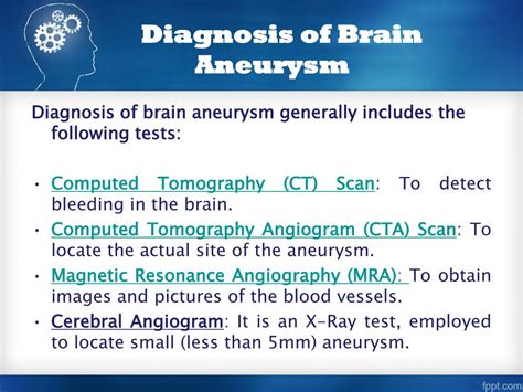 Ppt Brain Aneurysm Powerpoint Presentation Free Download Id 7435156