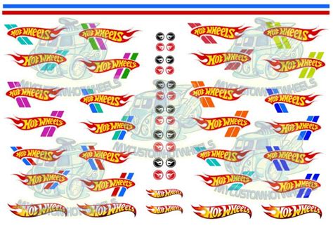 Hot Wheels Convention Decals My Custom Hotwheels