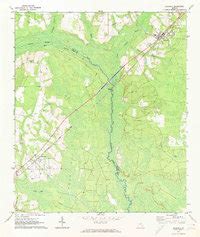 Hi-Res Interactive Map of Screven, GA in 1971 | Pastmaps