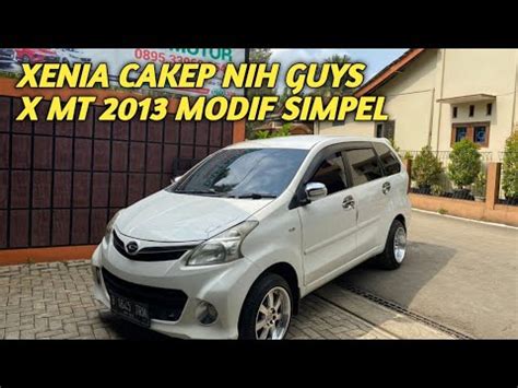 DAIHATSU XENIA X MT 2013 Modif Bumper Veloz 110 JUTA BOS QUE YouTube