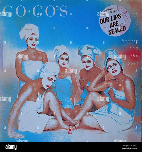 Go Go`s - Beauty And The Beat - Vintage vinyl album cover Stock Photo ...