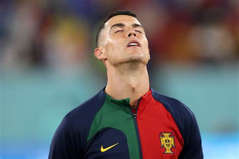 Mondiali Cristiano Ronaldo Si Commuove Durante L Inno Portoghese