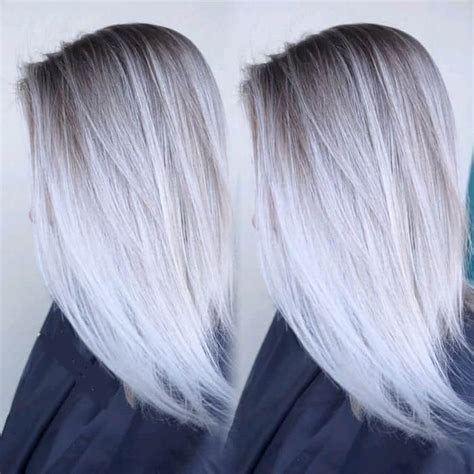 White Ombré Hair 30 Creative Ways To Wear It Hairstyle Camp