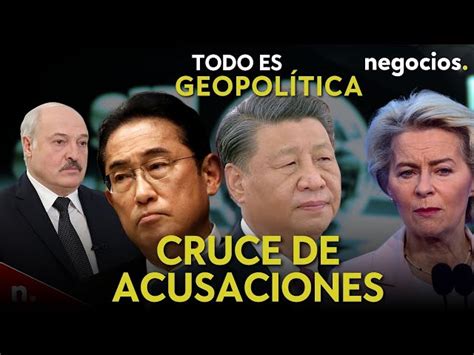 Todo es geopolítica China acusa Japón denuncia ante la ONU y el