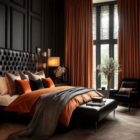 Black And Rust Bedroom Ideas Hearthandpetals