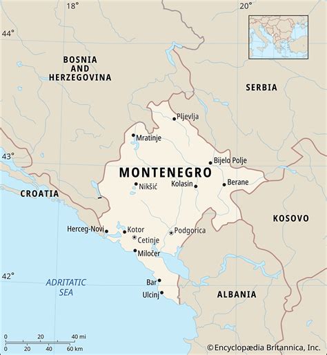 Montenegro - Politics, Constitution, Regions | Britannica