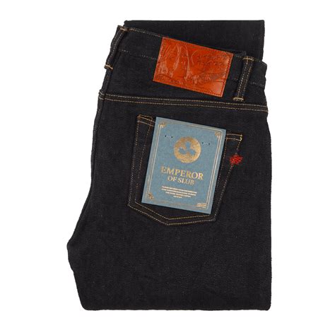 Naked And Famous Denim Weird Guy Emperor Of Slub Indigo IND