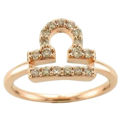 Le Vian Ring Featuring Nude Diamonds Set In K Strawberry Gold For Sale At StDibs