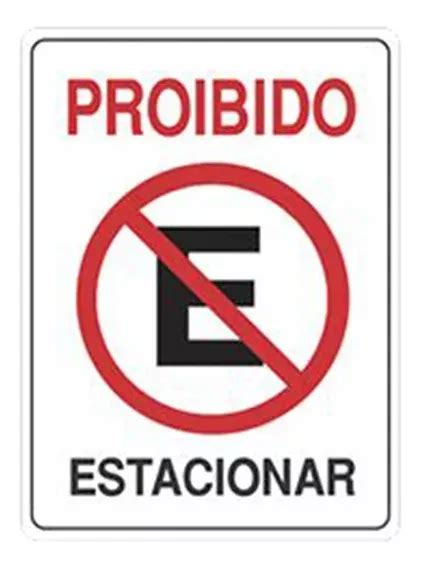 Cartel Chapa Mediana Decorativa Prohibido Estacionar Garage 2 799