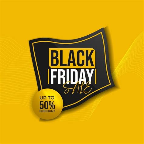 Premium Vector Black Friday Sale Banner Social Media Template