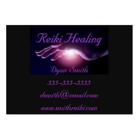 Reiki Business cards | Zazzle