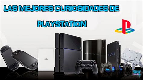 PLAYSTATION - CURIOSIDADES SOBRE LAS CONSOLAS DE SONY | Cosas de Chicas ...