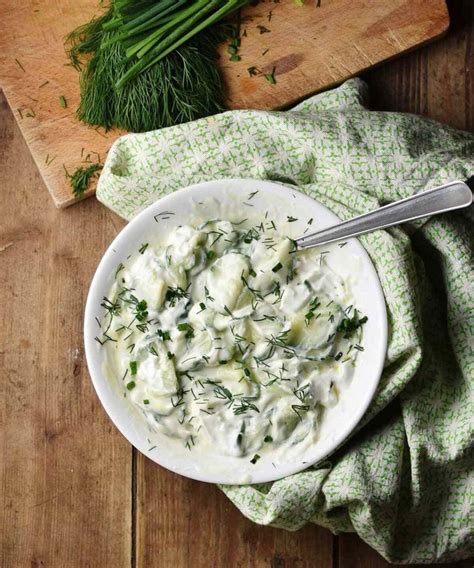 Polish Cucumber Salad Mizeria Is A Refreshing Simple Dish That Can