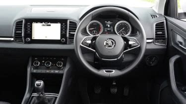 Skoda Karoq SUV - Interior & comfort 2024 | Carbuyer