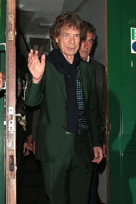 Sir Mick Jagger Celebrates His Th On The Kings Road With Ex Wife