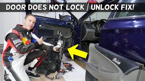 WHY DOOR DOES NOT LOCK OR UNLOCK ON HYUNDAI SONATA ELANTRA SANTA FE