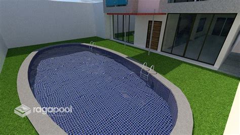 Contoh Desain Kolam Renang Ukuran 4x10 Dan Estimasi Biayanya