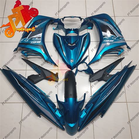 Yamaha Lc 135 Cover Set Cyan Green Ysuku Hijau Exciter Rc 2019 V2 V3 V4