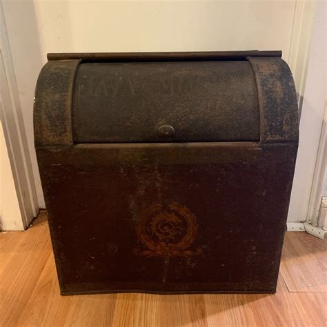 Antique Large Counter Chadwick & Carr Co. "Java & Mocha" General Store