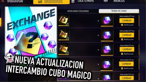 La Nueva Actualizacion Del Intercambio Cubo Magico Gratis Que Llego A