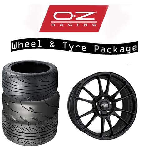 OZ Racing Ultraleggera 15" Wheel & Tyre Package