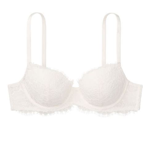 New Vs Lightly Lined Demi Bra Cute Bras White Lace Bra Cutie Clothes