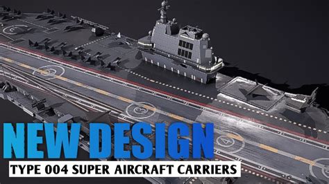 Chinas New Concept Design Type 004 Aircraft Carrier Seen At The