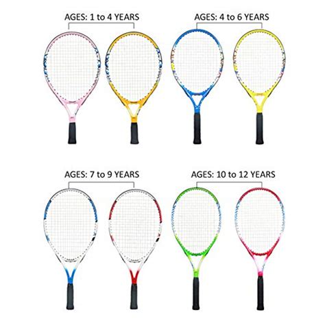 Maibole Junior Tennis Racquet Recreational Tennis Racket Pre Strung