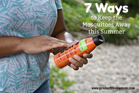 Ways To Keep The Mosquitoes Away This Summer