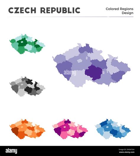 Czech Republic Map Collection Borders Of Czech Republic For Your