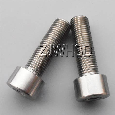 Bolts Fasteners Aerospace Grade 4pcs M5 X 16 Titanium Ti Screw Bolt