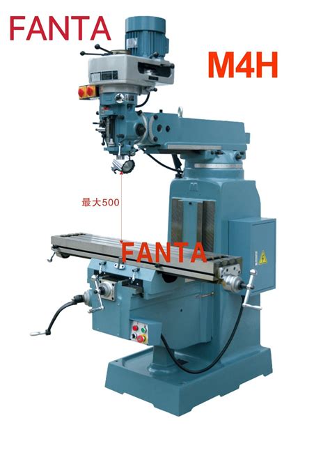 Fanta M H Turret Milling Machine Spindle To Table Distance Mm