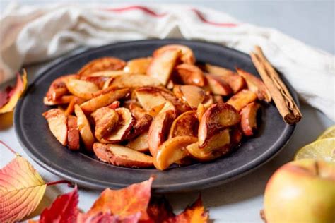 Annies Fried Cinnamon Apples Blackberry Babe