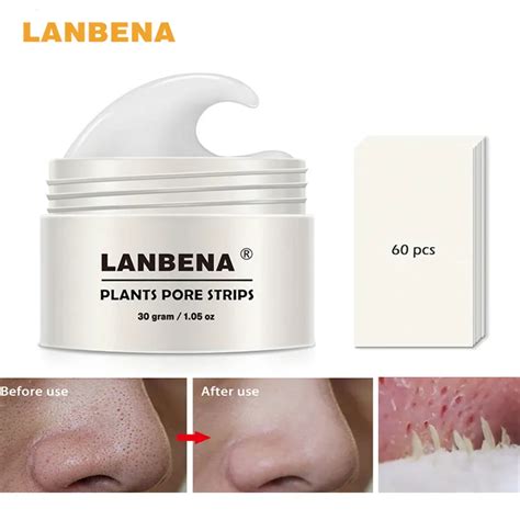 Lanbena Nose Mask Blackhead Remover Pore Strip Black Head Peeling Mask