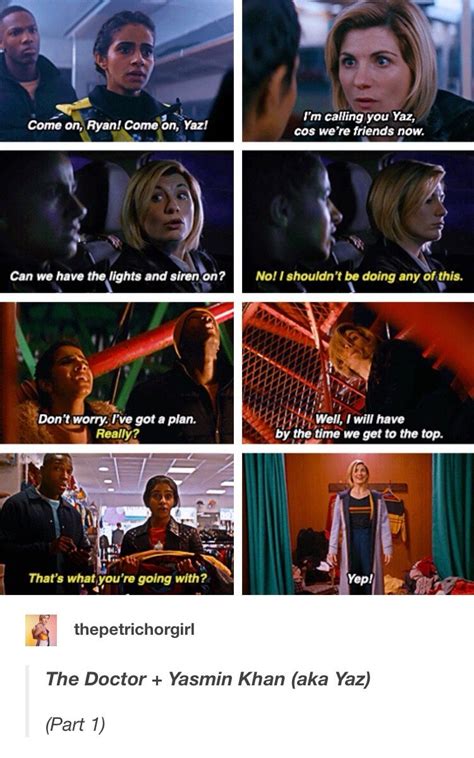 The Doctor and Yaz | Doctor Who 11x01 “The Woman Who Fell To Earth ...