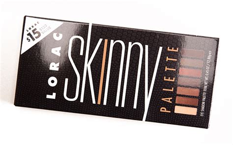 Lorac Nude Skinny Palette Review Swatches